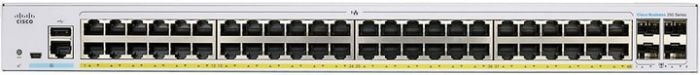 Комутатор Cisco CBS350 48xGE, Full PoE, 4x1G SFP, Managed