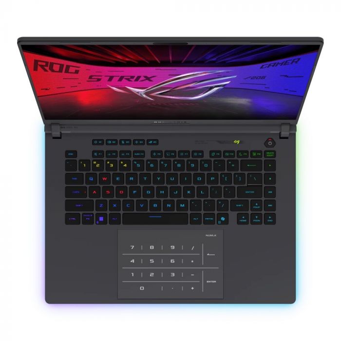 Ноутбук ASUS ROG Strix G16 G615LW-S5204 16" WQXGA IPS, Intel Ultra 9 275HX, 32GB, F1TB, NVD5080-16, noOS, Сірий
