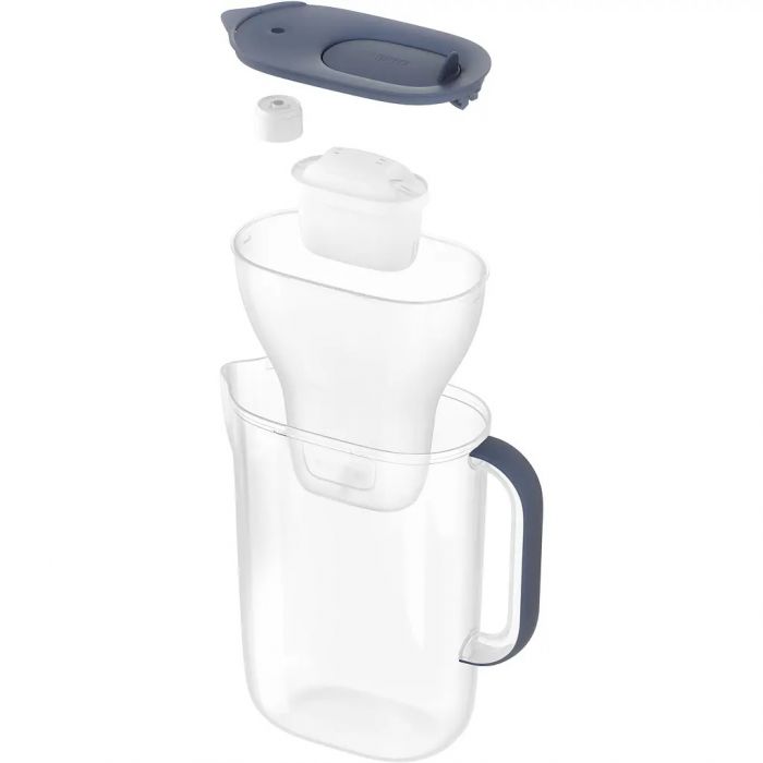 Фільтр-глечик Brita Style Essential XL MXPro 3.6л (2.3л очищеної води) з картриджем сіро-блакитний