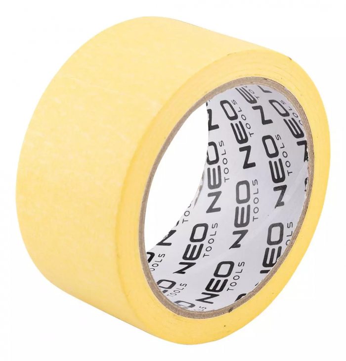 Стрічка малярна Neo Tools, 25мх48мм, жовтий