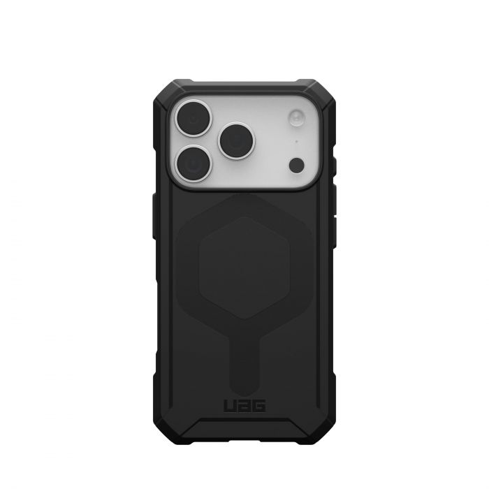 Чохол UAG для iPhone 17 Pro, Essential Armor MagSafe, Black