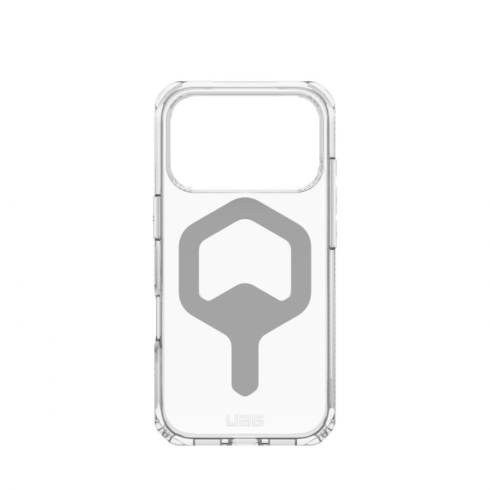 Чохол UAG для iPhone 17 Pro, Plyo MagSafe, Ice/Silver