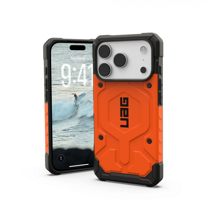 Чохол UAG для iPhone 17 Pro, Pathfinder MagSafe, Orange