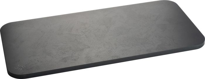 Мийка кухонна Deante Momi, граніт, прямокут., з крилом, 780х500х230мм, чаша - 1, врізна, антрацит + кухонна дошка