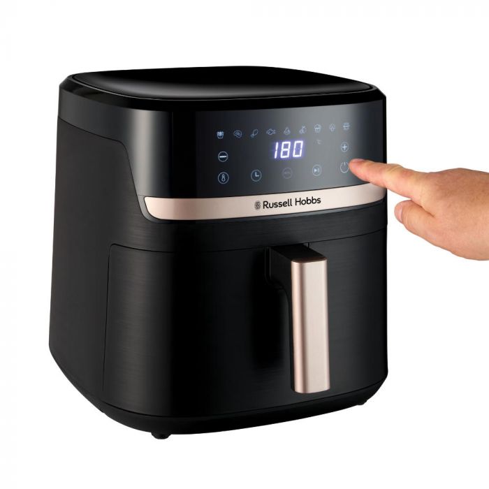 Мультипіч Russell Hobbs 1800Вт, чаша-8.3л, сенсорне управл., 9 авто. программ, пластик, чорний