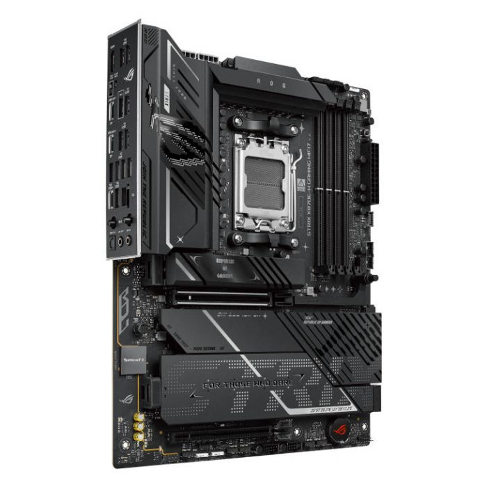 Материнcька плата ASUS ROG STRIX X870E-H GAMING WIFI7 sAM5 X870 4xDDR5 M.2 HDMI USB Type-C WiFi BT ATX