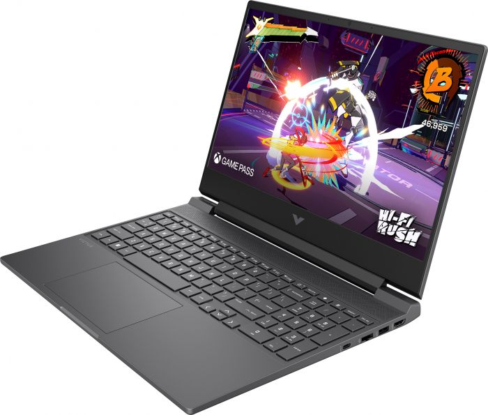 Ноутбук HP Victus 15-fa2701ua 15.6" FHD IPS AG, Intel i5-13420H, 16GB, F512GB, NVD4050-6, DOS, сірий
