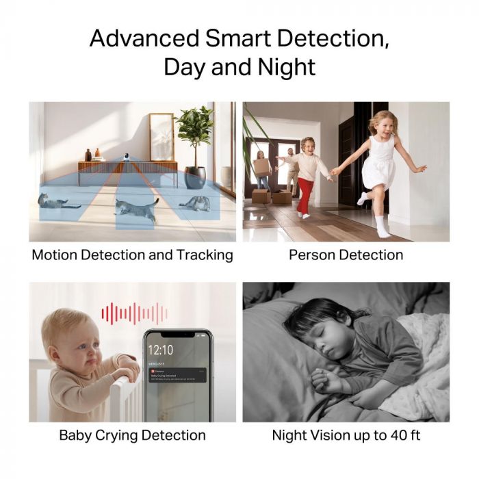 IP-Камера MERCUSYS MC200 FHD N300 microSD motion detection