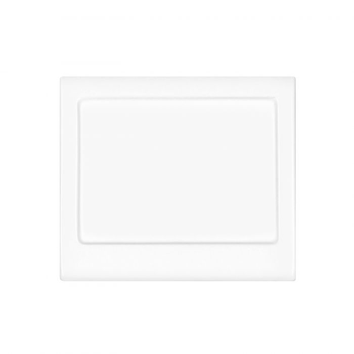 Раковина, умивальник ARDESTO Charlie, штучний камінь, прямокут., з отвором для змішувача, без переливу, 595х595х115мм, накладний, білий