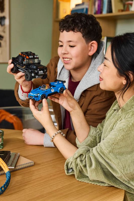 Конструктор LEGO Speed Champions Jaguar Project 7 та Land Rover Defender