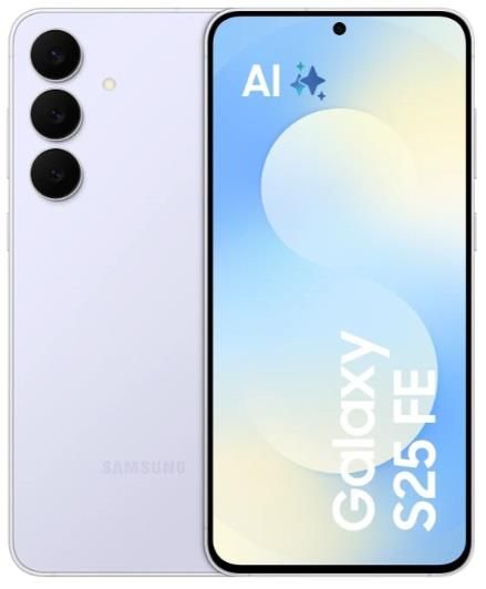 Смартфон Samsung Galaxy S25 FE 5G (S731) 6.7' 8/256ГБ, 2SIM, 4900мА•год, блакитний крижаний