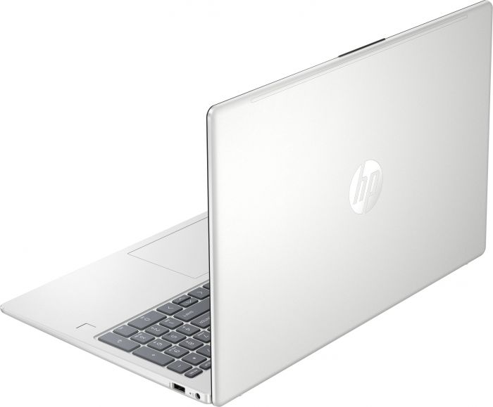 Ноутбук HP 15-fd1005ua 15.6" FHD IPS AG, Intel 7-150U, 16GB, F512GB, UMA, DOS, сріблястий