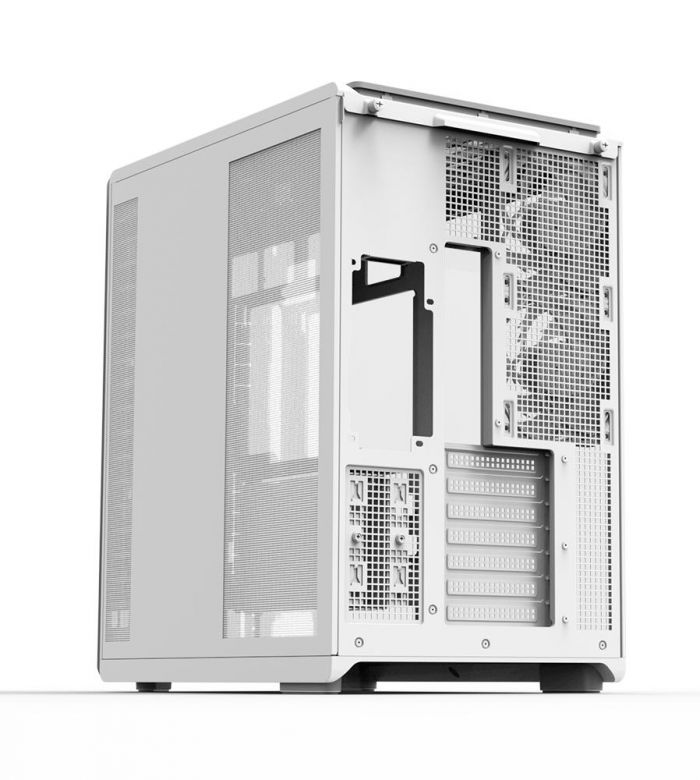 Корпус Zalman P60 без БЖ, 2xUSB3.0, 1x Type C, 3x120мм ARGB Reverse, 2x120мм ARGB, VGA 435мм, LCS ready, Curved Tempered Glass, Dual Chamber, ATX, білий