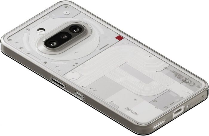 Смартфон Nothing Phone (3a) 5G 6.77" 8/128ГБ, 2SIM, 5000мА•год, білий