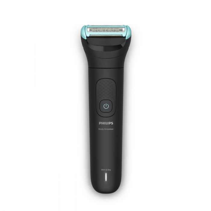 Тример Philips Series 7000, для тіла та інтимних зон, акум., насадок-5, сталь, чорний