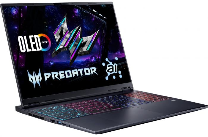 Ноутбук Acer Predator Helios Neo 16S PHN16S-I51 16" OLED, Intel U7-356H, 32GB, F1TB, NVD5070-8, Lin, чорний