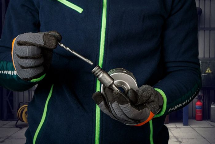 Коронка по бетону Neo Tools, біметалічна, SDS+, 65мм