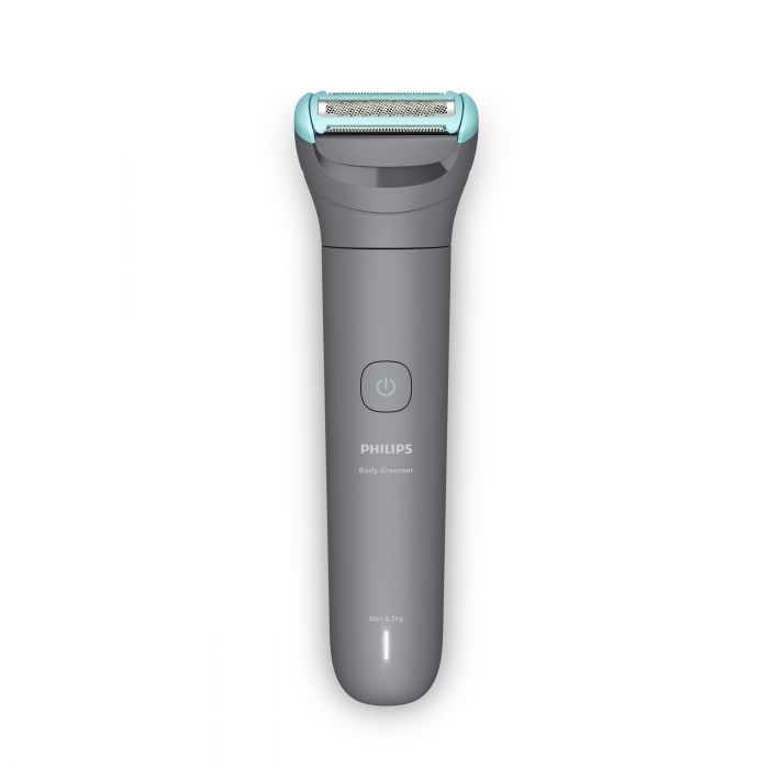 Тример Philips Series 3000, для тіла, акум., насадок-2, сталь, сірий