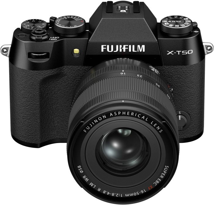 Цифр. фотокамера Fujifilm X-T50 + XF16-50mmF2.8-4.8 R LM WR Kit Black