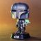 Фігурка Funko POP Star Wars: Mandalorian & Grogu - The Mandalorian w/Grogu