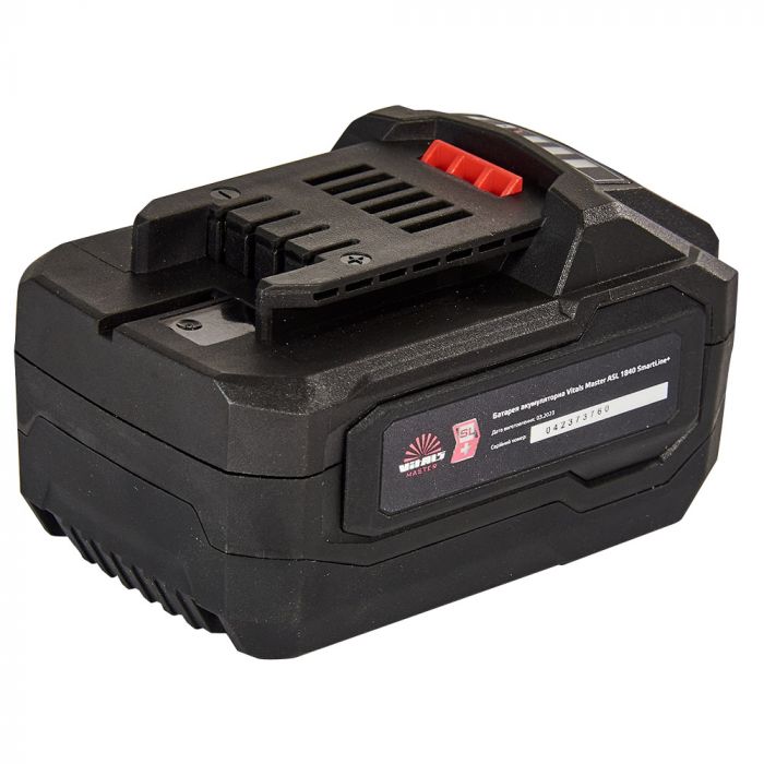 Акумулятор Vitals Master ASL 1840 SmartLine+ 18В 4.0А·год 0.7кг