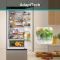 Холодильник з нижн. мороз. камерою Gorenje, 203х66х60см, 2 двері, 283(130)л, А+, Total NF, Зона св-ті, Інвертор, Зовн. Дисп, Wi-Fi, білий