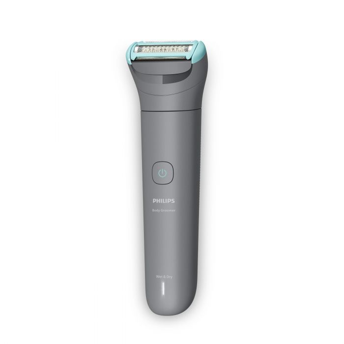 Тример Philips Series 3000, для тіла, акум., насадок-2, сталь, сірий