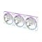 Корпусний вентилятор Zalman ZM-DF120  ARGB,  120мм, 800-2300rpm, 4pin, PWM, 3pin+5VARGB, 34,5dBa, POGO pin, Magnetic,  білий