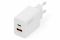 Зарядний пристрій DIGITUS 1хUSB-C, 1хUSB-A, 20W