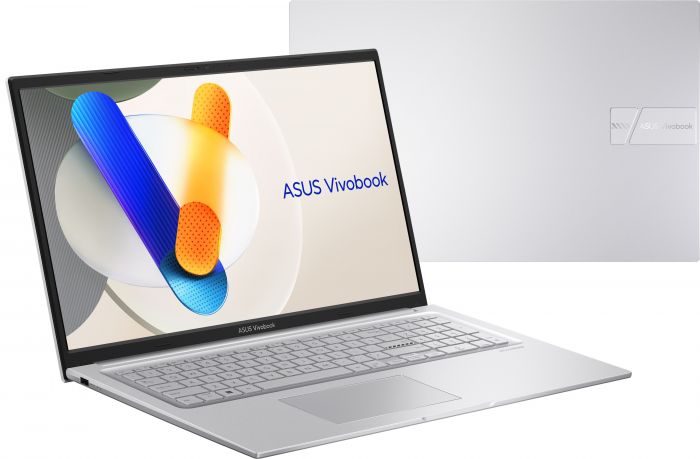 Ноутбук ASUS Vivobook 17 X1704VA-AU835 17.3" FHD IPS, Intel i7-1355U, 16GB, F512GB, UMA, NoOS, Сріблястий