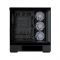 Корпус Zalman P40 DS без БЖ, 2xUSB3.0, 1x Type C, 3x120мм ARGB Reverse,  1x120мм ARGB, VGA 420мм, LCS ready, TG Side/Front Panel, Display, ATX, чорний