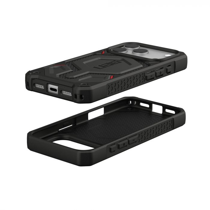 Чохол UAG для iPhone 17 Pro, Monarch Pro MagSafe, Kevlar Black