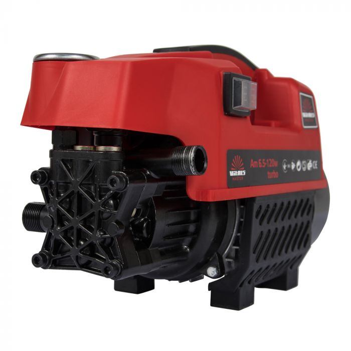 Мінімийка високого тиску Vitals Master Am 6.5-120w turbo 1650Вт 120бар 390л/год шланг 7м 10кг