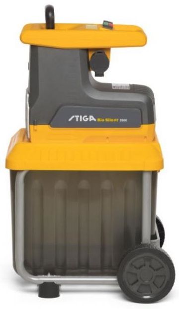 Подрібнювач садовий мережевий STIGA  BIO_Silent2500 2500Вт 40мм 60л фреза 27.4кг