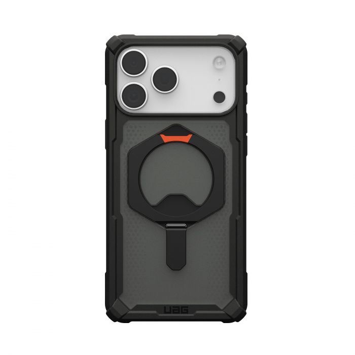 Чохол UAG для iPhone 17 Pro Max, Plasma XTE MagSafe, Black/Pop Orange
