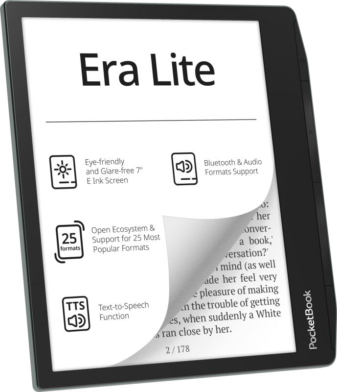 Електронна книга PocketBook 710 Era Lite, Stone Green