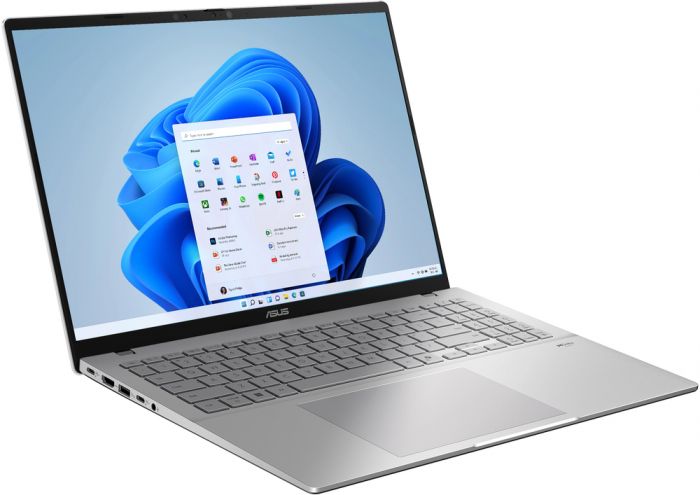 Ноутбук ASUS Vivobook S16 S3607QA-PL004W 16" WQXGA IPS, Qualcomm X X1 26 100, 16GB, F512GB, UMA, Win11, Сріблястий