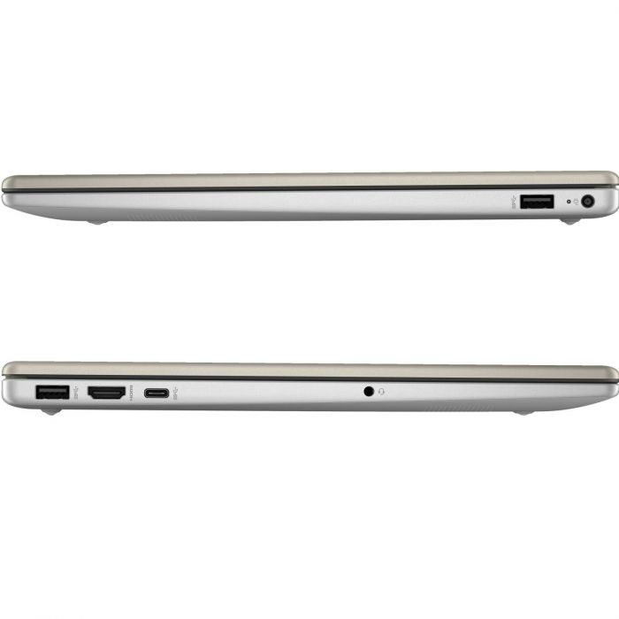 Ноутбук HP 15-fd2025ua 15.6" FHD IPS AG, Intel U5-225U, 32GB, F1024GB, UMA, DOS, золотистий