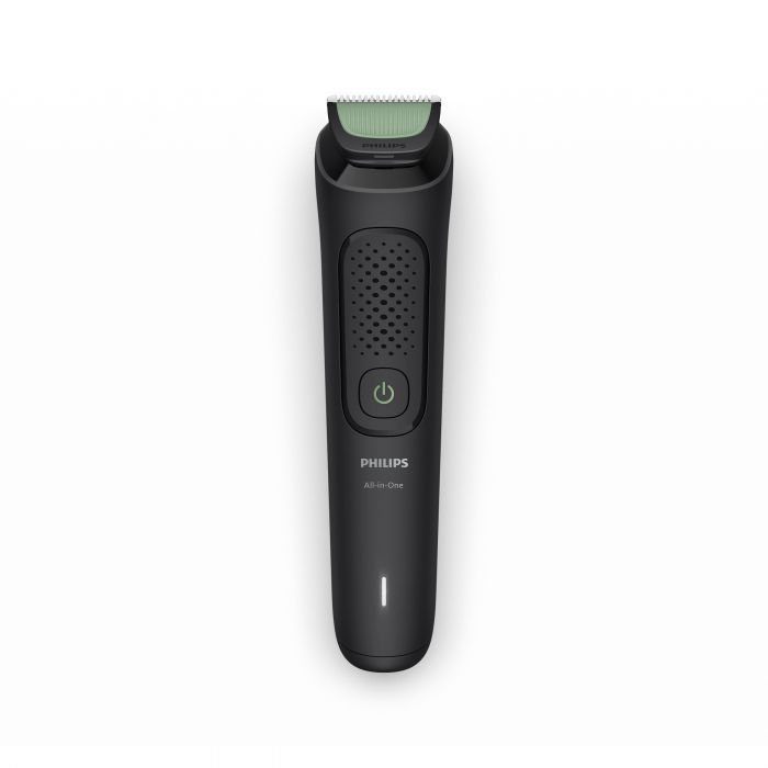 Тример Philips Series 3000, для обличчя, голови, тіла, акум., сталь, чорний