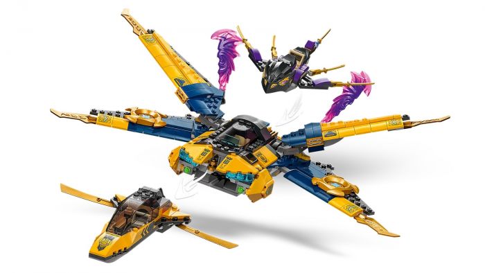 Конструктор LEGO Ninjago Суперштормовий реактивний літак Рас та Арін