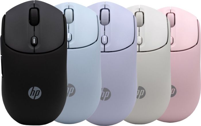 Миша HP 400 Quiet, WL/BT, рожевий