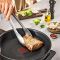 Сковорода Tefal Excellence Fusion, 30см, алюміній, нержавіюча сталь, бакеліт, чорний