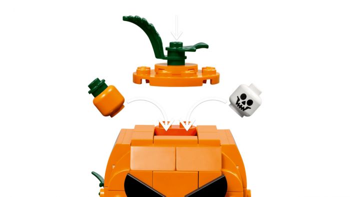 Конструктор LEGO Iconic  Пікап Джека-Ліхтаря