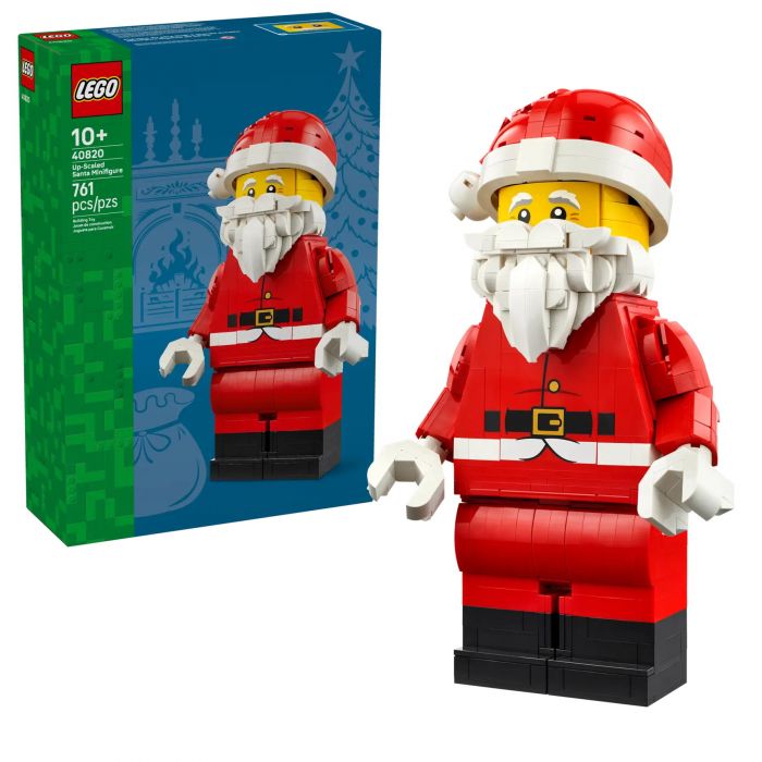Конструктор LEGO Iconic Збільшена мініфігурка Санти
