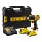 Дриль-шурупокрут DeWalt XR Li-Ion 18В акб 2х2А·год 65Нм 450-1650об/хв патрон 13мм кейс додаткова рукоятка 1.1кг