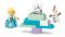 Конструктор LEGO DUPLO Disney Коробка для творчого конструювання «Крижане серце» з Ельзою й Олафом