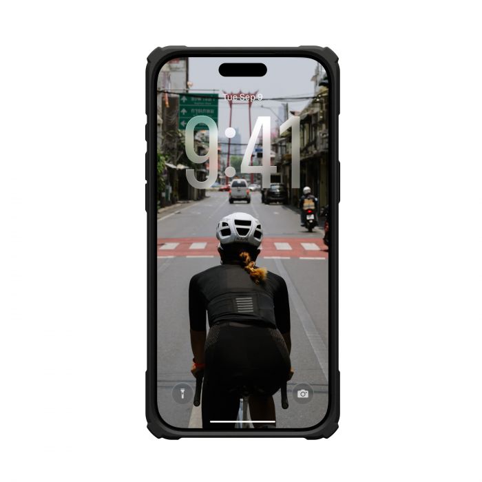 Чохол UAG для iPhone 17 Pro Max, Plasma XTE MagSafe, Black/Pop Orange