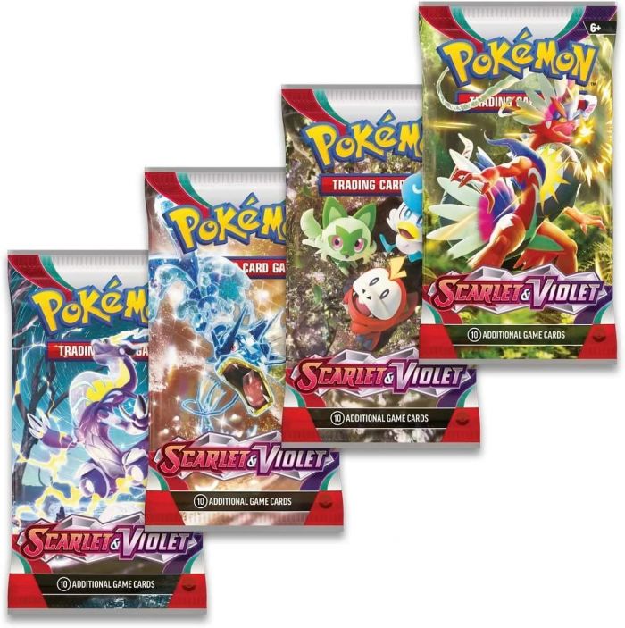 Колекційна карткова гра Pokemon: Scarlet & Violet - Base Set, бустер пак (1 шт)