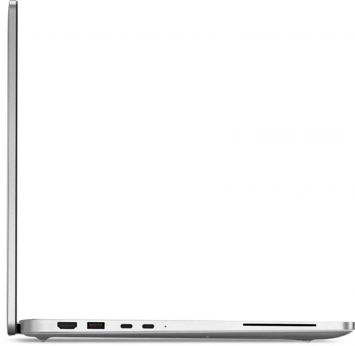 Ноутбук Dell Pro 16 Plus 16" FHD+ AG, Intel U7-265U, 32GB, F512GB, UMA, Win11P, сріблястий