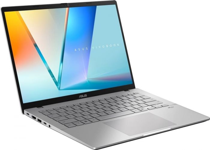 Ноутбук ASUS Vivobook S14 M3407KA-SF071 14" WUXGA OLED, AMD AI 5 330, 16GB, F512GB, UMA, NoOS, Сріблястий